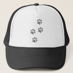 Gorra De Camionero Footprints Animal Dog Paw Cat