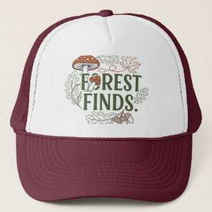 Gorra De Camionero Forest Finds.t-shirt desigion