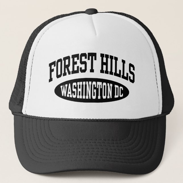 Gorra De Camionero Forest Hills Washington DC (Anverso)