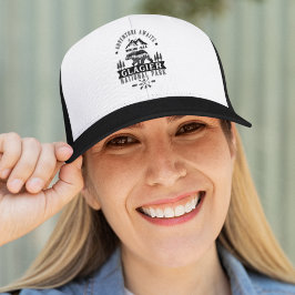 Gorra De Camionero Forested Landscape of Glacier National Park