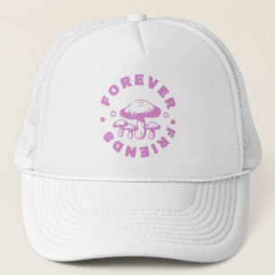 Gorra De Camionero Forever Friends burla hongo rosado