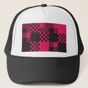 Gorra De Camionero forma de bloque cuadrado de cubo creativo