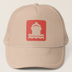 Gorra De Camionero Forma de envío - Rosa tropical