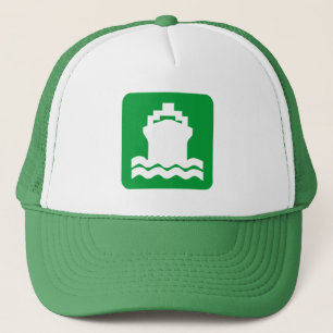 Gorra De Camionero Forma de envío - Verde de hierba