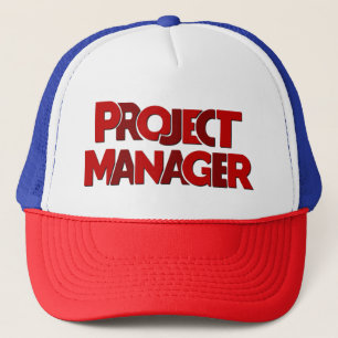 Gorra De Camionero Formas del texto del gestor de proyecto