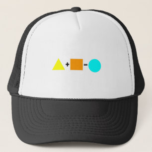 Gorra De Camionero Formas simétricas divertidas