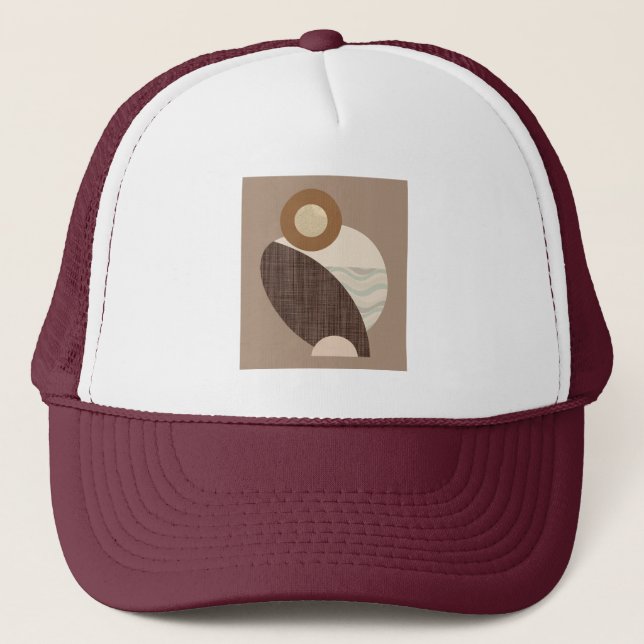 Gorra De Camionero Formas terrenales (Anverso)