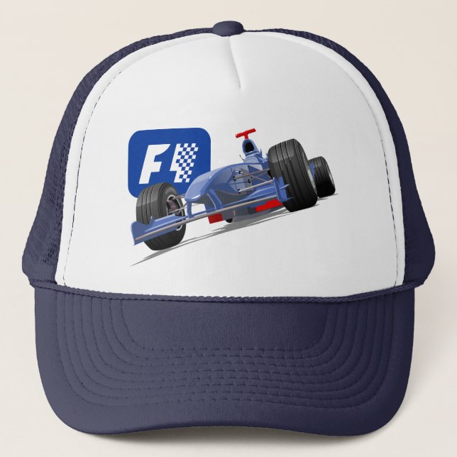 Gorra De Camionero Formula 1 race car (Anverso)