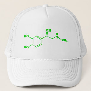 Gorra De Camionero Fórmula Química Molecular Adrenalina