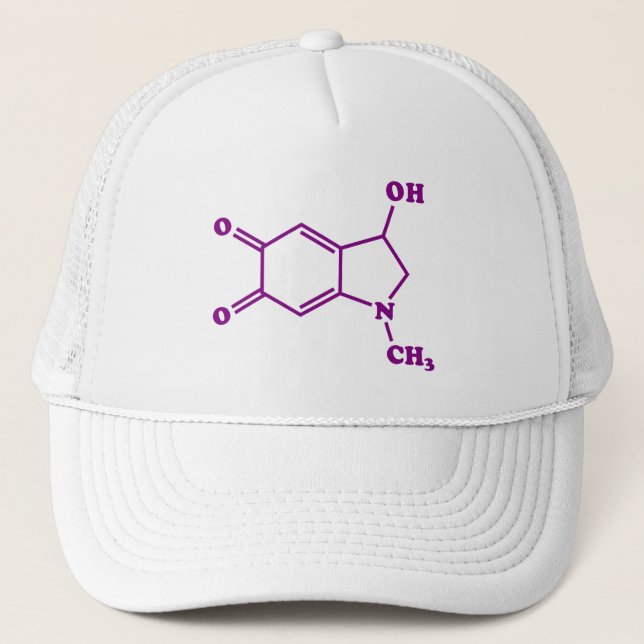 Gorra De Camionero Fórmula química molecular de Adrenocromo (Anverso)