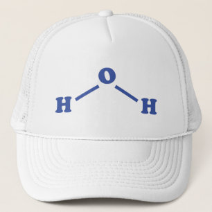 Gorra De Camionero Fórmula química molecular de agua