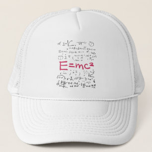 Gorra De Camionero Formulas de física y matemáticas EMC2