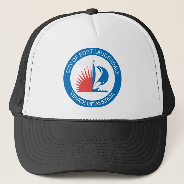 Gorra De Camionero Fort Lauderdale, Florida (Anverso)
