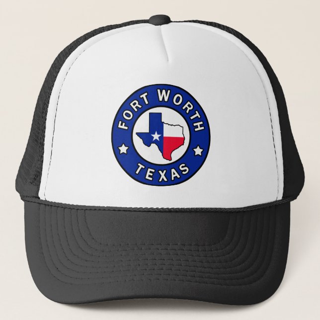Gorra De Camionero Fort Worth Texas (Anverso)