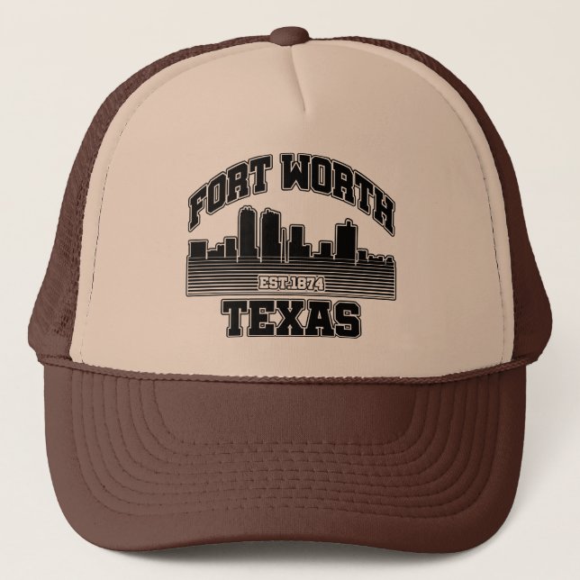 Gorra De Camionero Fort Worth, Texas (Anverso)
