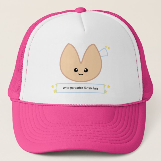 Gorra De Camionero ¡Fortuna de la galleta de la suerte - (Anverso)