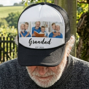 Gorra De Camionero Foto 3 de Abuelo Estableció la Escritura Moderna 