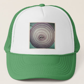 Gorra De Camionero Foto cuadrada - cebolla roja