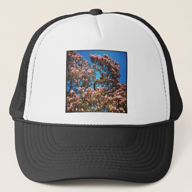 Gorra De Camionero Foto cuadrada - Magnolia Blossom (Anverso)