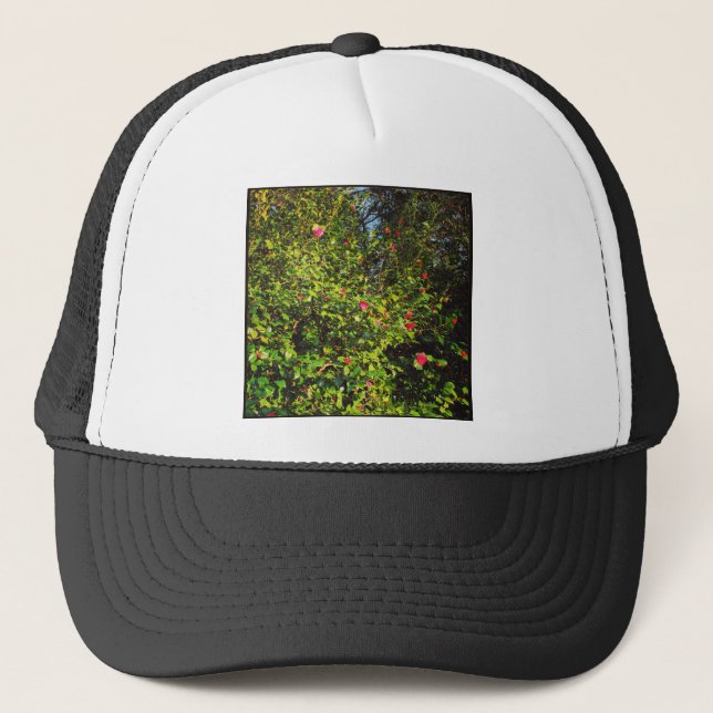 Gorra De Camionero Foto cuadrada - Magnolia Bush 02 (Anverso)