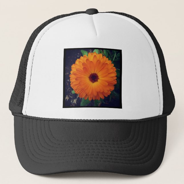 Gorra De Camionero Foto cuadrada - Marigold (Anverso)