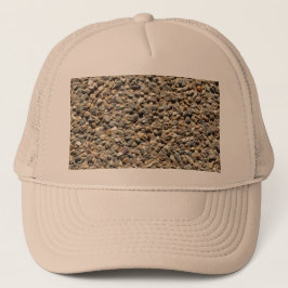 Gorra De Camionero Foto de arena y grava