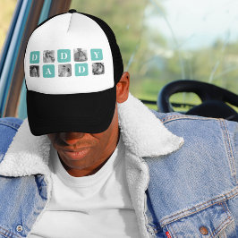 Gorra De Camionero Foto de colección moderna Regalo del Día de los Pa