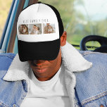 Gorra De Camionero Foto de colección moderna y el mejor regalo de la<br><div class="desc">Presentamos el Regalo de texto Modern Collage Photo & Best Family Ever, una manera única y personalizada de celebrar el amor y la alegría de tu familia. Este regalo especial combina la belleza de un collage de fotos personalizados con un mensaje sincero para crear un conservador memorable que será valorado...</div>