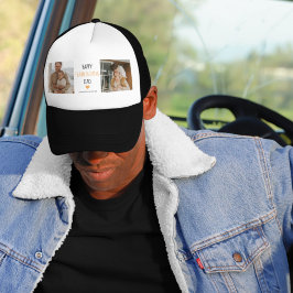 Gorra De Camionero Foto de colección moderna y papá feliz de Acción d