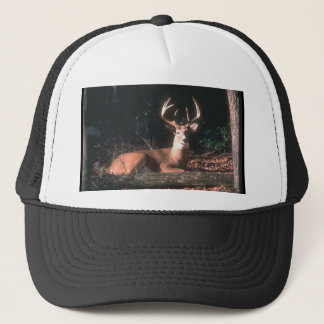 Gorra De Camionero Foto de gancho de ciervo con cola blanca