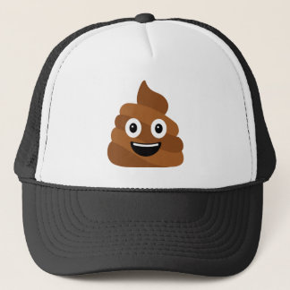Gorra De Camionero Foto de la Emoji de Poo