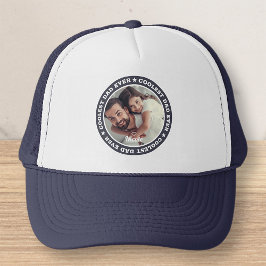 Gorra De Camionero Foto de Personalizado moderno del padre más frío d