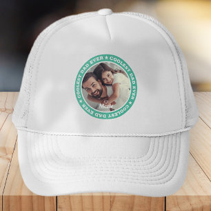 Gorra De Camionero Foto de Personalizado moderno del padre más frío d