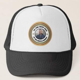 Gorra De Camionero Foto del personalizado mejor padre