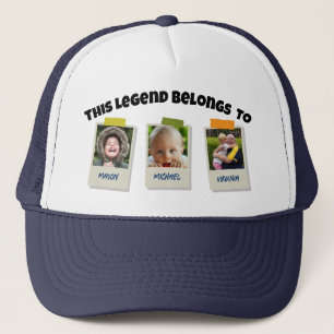 Gorra De Camionero Foto personalizada Esta leyenda pertenece al abuel