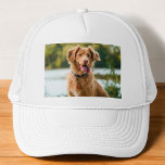 Gorra De Camionero Foto personalizado imagen personalizada<br><div class="desc">Muestra tu estilo con un sombrero de camionero fotográfico personalizado personalizado, diseñado para hacer una declaración única. Con una malla de fondo resplandeciente y un ajuste ajustable, este gorra combina comodidad y funcionalidad con personalización. Simplemente sube tu foto favorita y crea un accesorio único, perfecto para salidas informales, eventos o...</div>