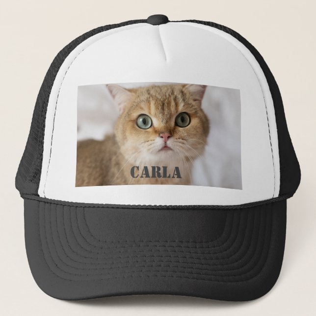 Gorra De Camionero Foto personalizado Regalo personalizado, Moda y el (Anverso)