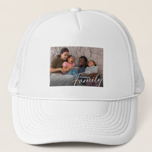 Gorra De Camionero Foto simple de la familia de Personalizados