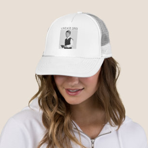 Gorra De Camionero Foto Vintage Personalizada Y Año Personalizado 30 