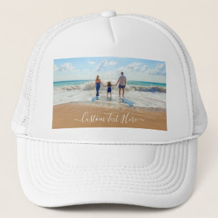 Gorra De Camionero Foto y texto Personalizado - Único su propio dise