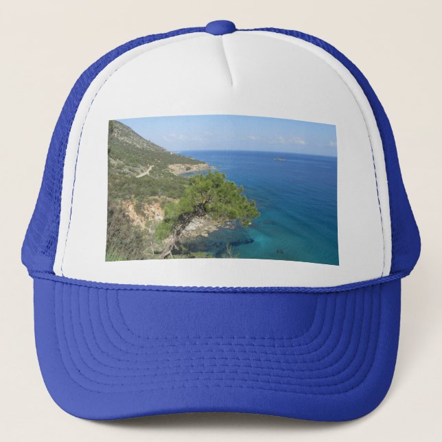 Gorra De Camionero Fotografía de la naturaleza Montaña y Mar Mediterr (Anverso)