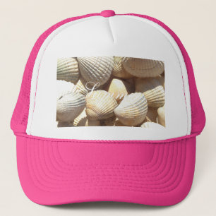 Gorra De Camionero Fotografía exótica de cascos tropicales de mar tro
