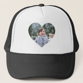 Gorra De Camionero Fotografía personalizada de las parejas en forma d