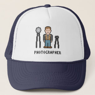 Gorra De Camionero Fotógrafo del pixel