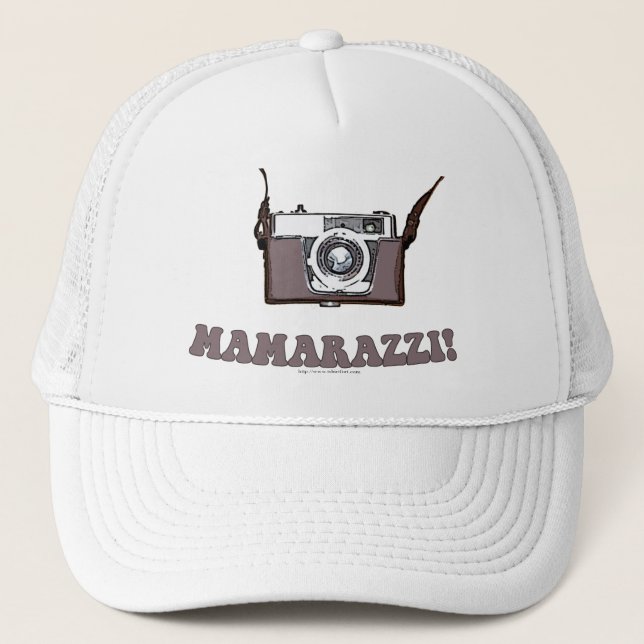 Gorra De Camionero Fotógrafo divertido Mamarazzi (Anverso)