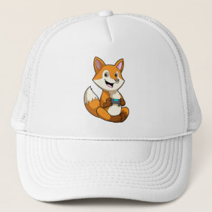Gorra De Camionero Fox al jugar con el controlador