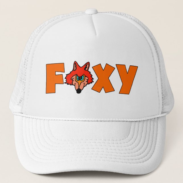 Gorra De Camionero Fox astuto (Anverso)