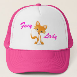 Gorra De Camionero Fox astuto del dibujo animado