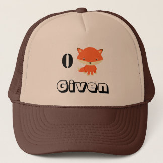 Gorra De Camionero Fox cero dado