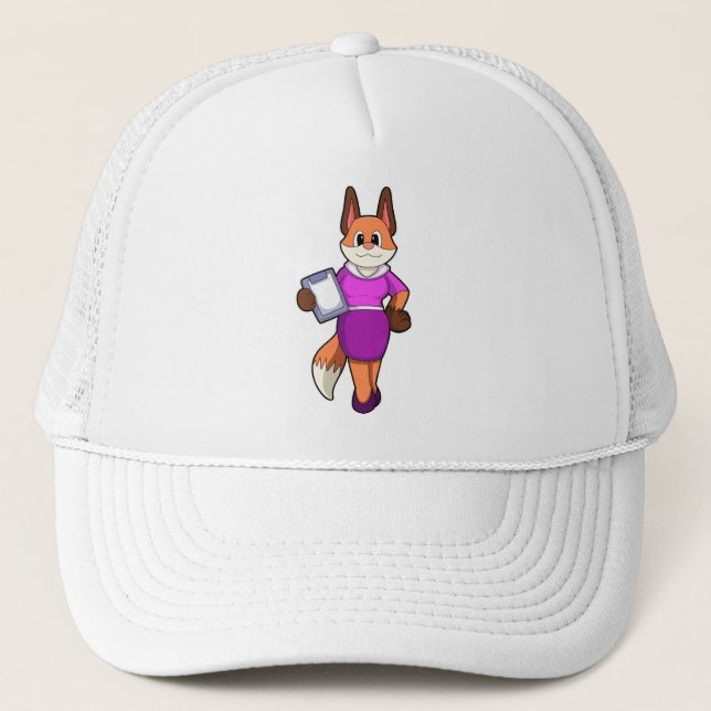 Gorra De Camionero Fox como secretario con Skirt (Anverso)